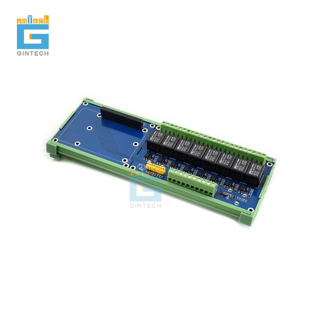 

Raspberry Pi Expansion Board, 8-ch Relay channel,for Raspberry Pi A+/B+/2B/3B/3B+,Onboard LED,Contact form:SPDT-NO,NC