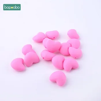 

Bopoobo 10pcs Silicone Beads Sensory Chewing Toy Teething Accessories Baby Teething Necklace Molar Teeth New Born Toy