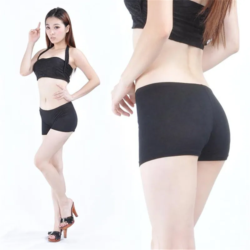 

14 Colors Pure Cotton Short Pants Women Under Skirt Seamless Shorts Underwear Women Belly Dance Safety Shorts Tights