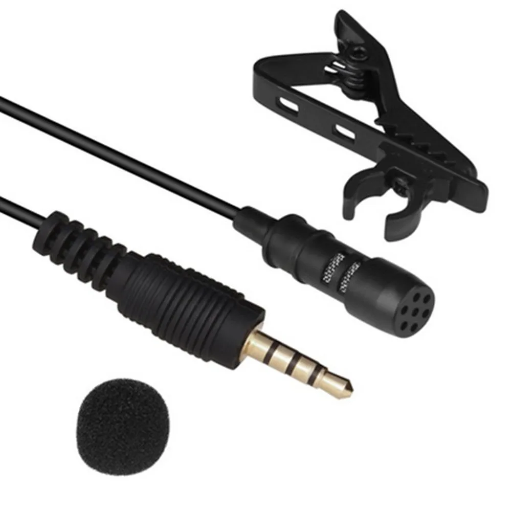Microphone Black Copper Microphone Head for Interview Skype Audio Video
