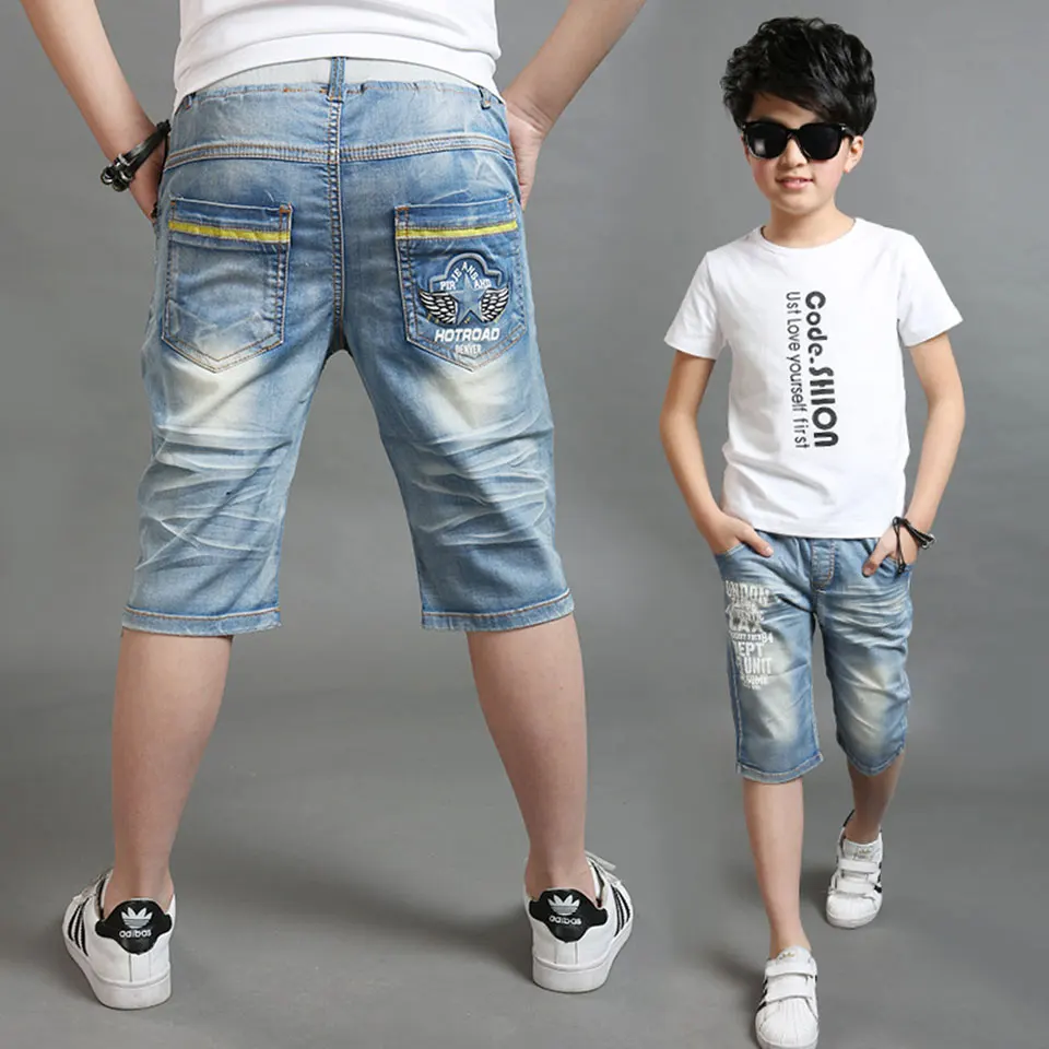 

Baby Boys Shorts Summer 2018 Boys Cotton Soft Jean Shorts For Boys Children Denim Trousers Toddler Short Pants Kids Clothing