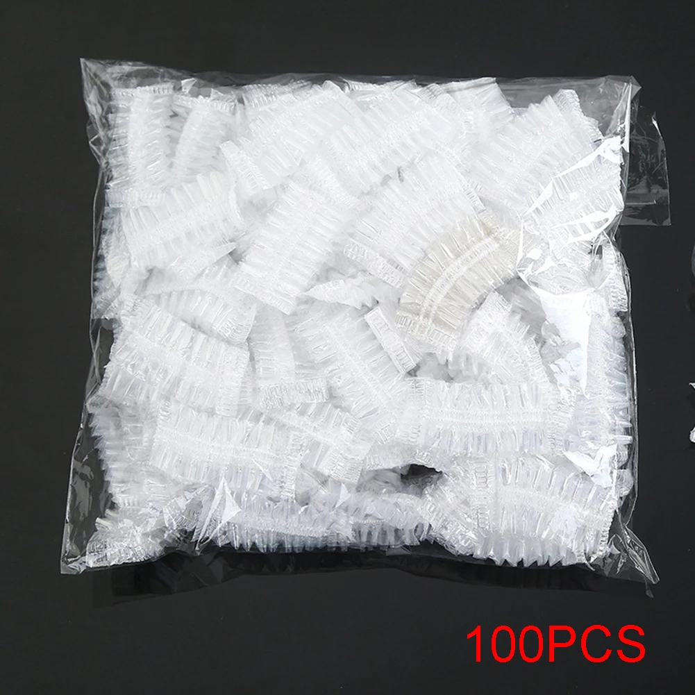 

100x Disposable Ear Protector Covers Caps for Hair Dye Shower Water Shampoo