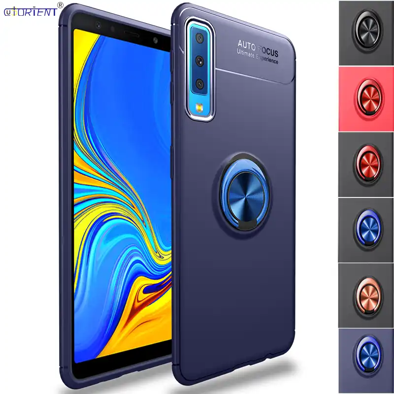 for samsung galaxy a7 2018 a750 metal ring case sm-a750fn/ds sm