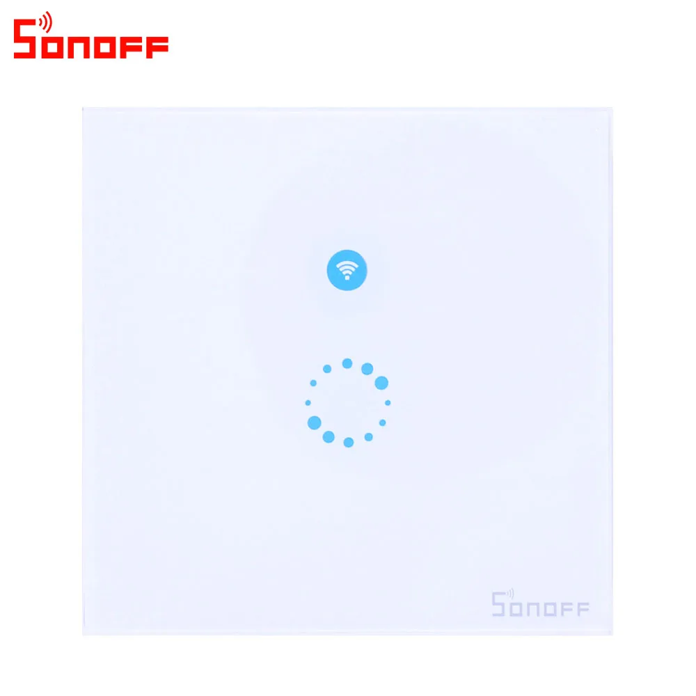 Это Sonoff прикоснуться к ЕС Wi-Fi сенсорный выключатель 1 банда 1 способ беспроводной удалённой релейной реле приложения управления с Alexa Google дома (Фото 1) Носимые смарт устройства Это Sonoff прикоснуться к ЕС Wi-Fi сенсорный выключатель 1 банда 1 способ беспроводной удалённой релейной реле приложения управления с Alexa Google дома (Фото 1)
