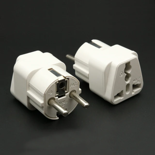 xintylink 2pcs two round pin plug power socket 10A 16A Power outlet