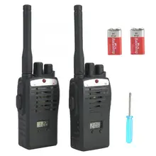 Interphone 2 шт./лот 2-Way Радио Walkie Talkie игрушки мини ручной Дети Электронная развивающая игрушка игрушки для детей