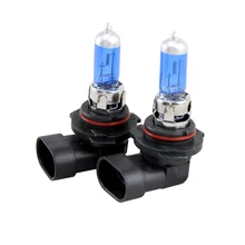 2x9006 HB4 P22d 55 Вт галогенные лампочки 6500 K белый дальнего света передних фар Противотуманные фары лампы авто-Стайлинг дневные DRL Парковка лампы