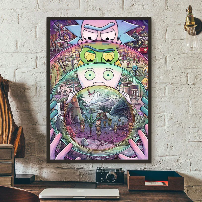 Rick and Morty Portal Dictionary Art