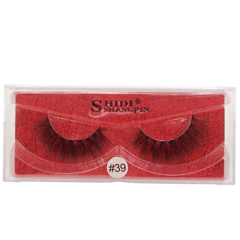 

SDSP 1 Pairs False Eyelashes Natural Long Mink Lashes Hand Made Lashes 3D Mink False Lashes Makeup1 Box False Lashes