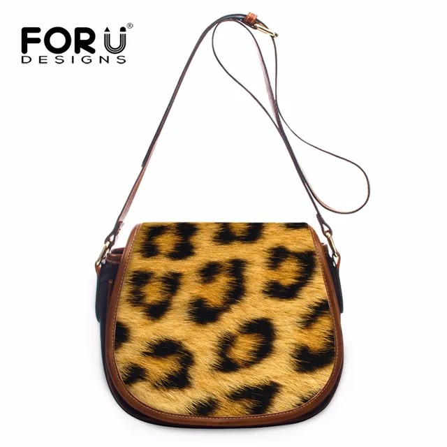 Forudesigns Leopard Print Women Pu Leather Messenger Bags Brands Forudesigns Leopard Print Women Pu Leather Messenger Bags Brands Las Mini Crossbody Bag Woman