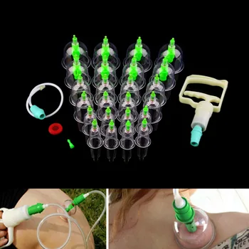 

24/12/6 Cups Medical Vacuum Cans Body Cupping Cups Cellulite Suction Cup Therapy Back Massage Relax Anti-cellulite Massager hot