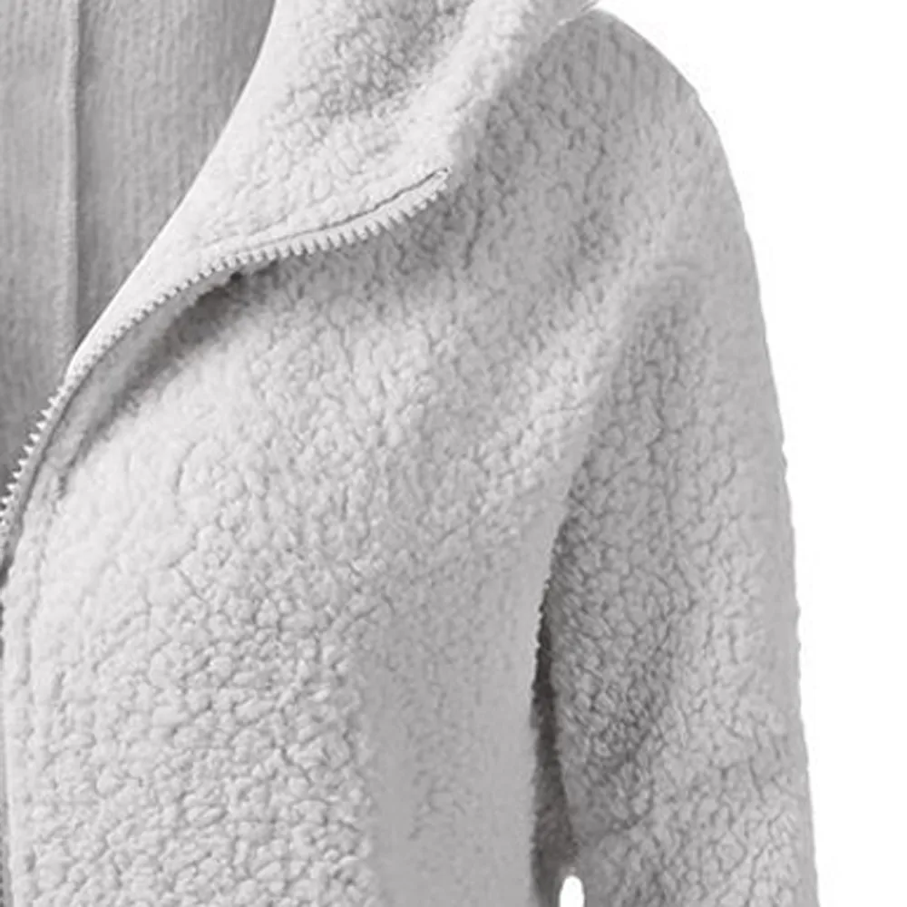 Новое высококачественное Женское пальто-свитер с капюшоном, зимнее теплое шерстяное пальто на молнии, хлопковое пальто, верхняя одежда, зимняя женская куртка, casaco feminino