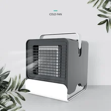 Домашний общий кондиционер вентилятор отрицательный ион Мобильный вентилятор охлаждения Настольный Мини Портативный электрический вентилятор