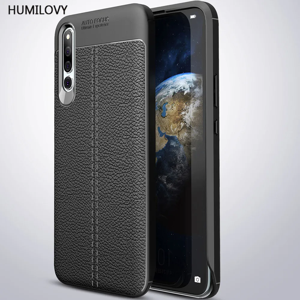 

For Huawei Honor Magic 2 Magic2 Case Honor Magic 2 Capa Leather Soft TPU Silicone Back Cover Case For Huawei Honor Magic 2 Cover