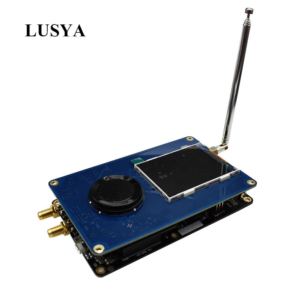 

Lusya PortaPack console 0.5ppm TXCO with antenna For HackRF One 1MHz-6GHz SDR receiver FM SSB ADS-B SSTV Ham radio C1-007