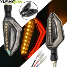 Motorcycle modified Turn signals waterproof turn lights LED direction lamp decorative Signal lights Daytime lamp for honda 2 pcs motorcycle modified turn signals waterproof turn lights led direction lamp decorative signal lights daytime lamp free ship