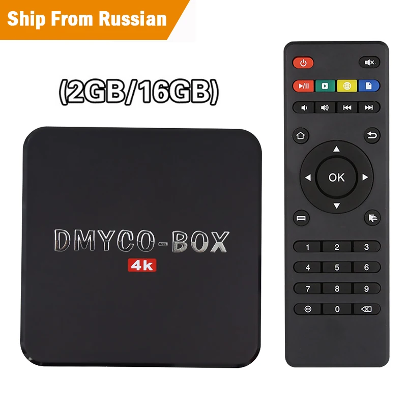 

DMYCO-BOX H96 Plus Amlogic S905 Android 5.1 TV BOX 2GB/16GB Quad Core Gigabit LAN 2.4G/5G WiFi BT4.0 H.265 Miracast,Airplay