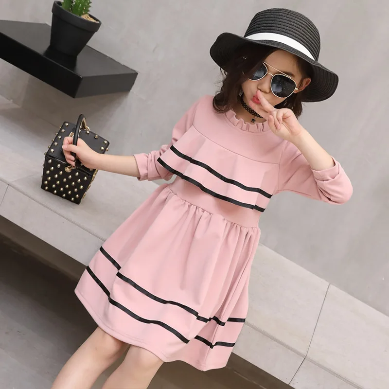 Girls-Princess-Dress-Winter-Long-Sleeved-A-line-Evening-Dresses-Children-Fashion-Clothes-Baby-Girl-Costume