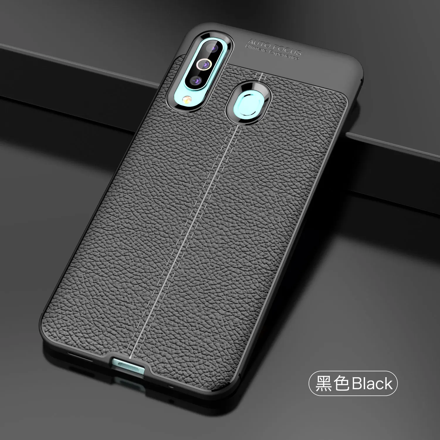 Wolfsay Soft TPU Case For Samsung Galaxy A60 Case Leather Texture Silicon Phone Cover For Samsung Galaxy A60 A606 Business Coque Wolfsay Soft TPU Case For Samsung Galaxy A60 Case Leather Texture Silicon Phone Cover For Samsung Galaxy A60 A606 Business Coque