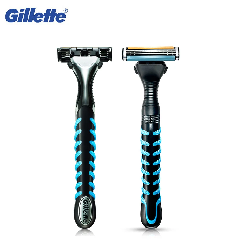 Подлинные бритвенные лезвия Gillette Vector 3 для мужчин (1 держатель с 1 лезвием) ручные