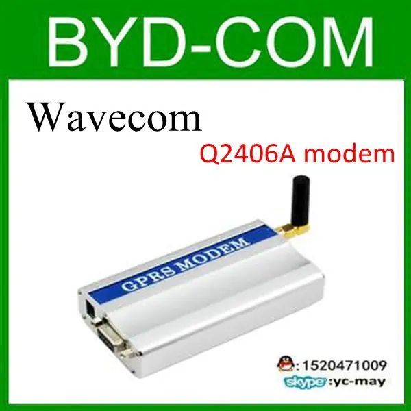 

free ship wavecom Q2406A GSM SMS VOICE modem wave com gprs