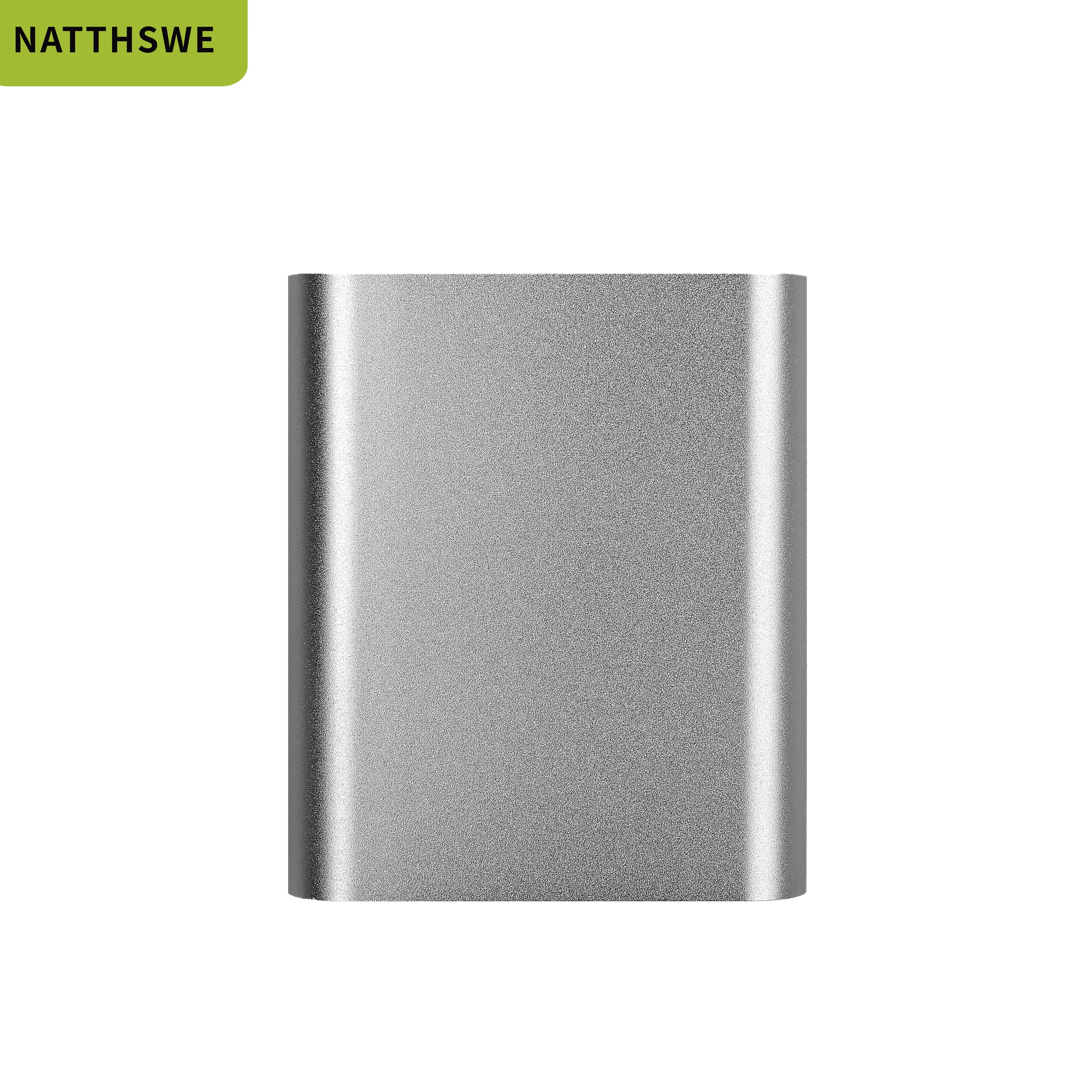 

NATTHSWE Power Bank USB C PD Fast Quick Charge 3.0 10400 mAh Powerbank For Xiaomi mi 9 Portable External Battery Charger