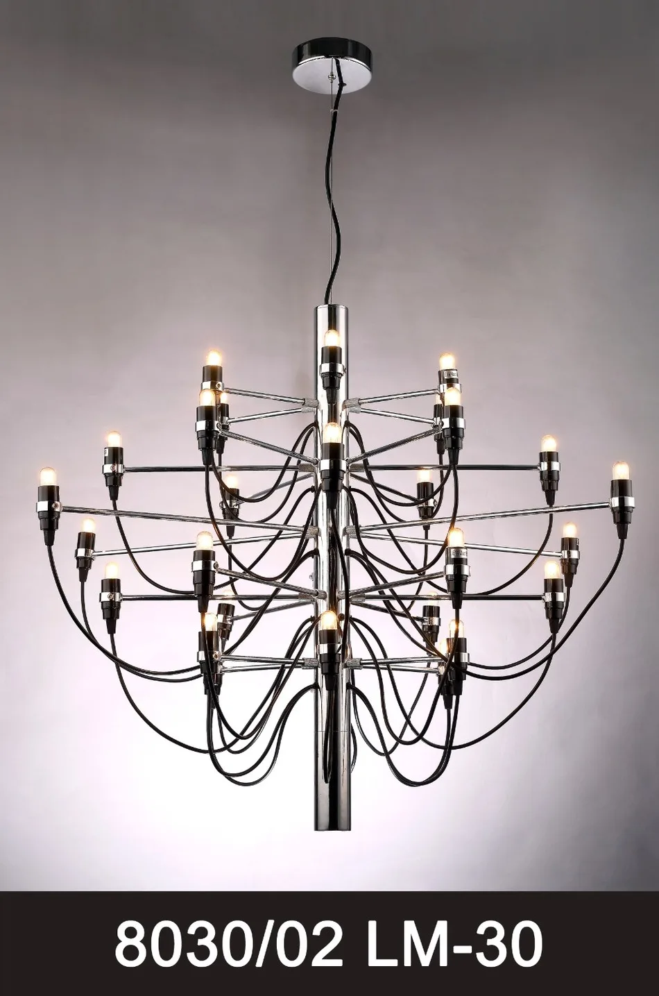Gold Chrome Gino Sarfatti Chandelier 18 30 50 Bulbs Modern Home Gold Chrome Gino Sarfatti Chandelier 18 30 50 Bulbs Modern Home Decoration Lighting Living Room Luminaire 100 240v In Chandeliers From Lights