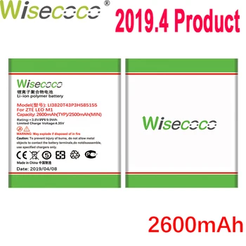 

Wisecoco 2600mAh LI3820T43P3H585155 Battery For ZTE LEO M1 V983 N983 U960E Phone Latest Production Battery+Tracking Number