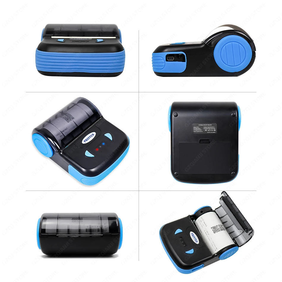 POS Мини 80 мм bluetooth принтер термальный термочековый android термальная