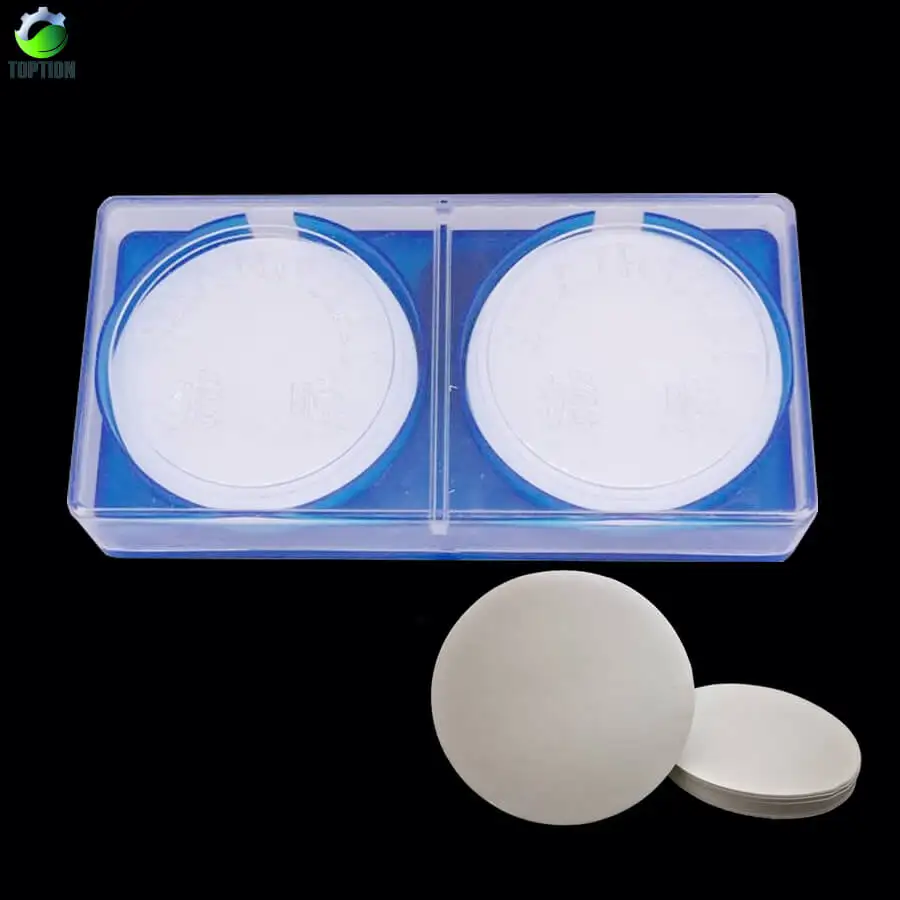 TOPTION 90mm 0.22um PVDF Microporous Membrane School Chemical Laboratory Equipments Lab Filter Millipore 100/PK | Канцтовары для