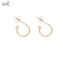 Badu Tiny Stud Earring Golden Zinc Alloy DIY Small Earrings Cute Jewlery for Girls Wholesale Badu Tiny Stud Earring Golden Zinc Alloy DIY Small Earrings Cute Jewlery for Girls Wholesale