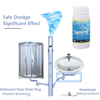 

2019 New Quick Foaming Toilet Cleaner Powerful Sink Drain Cleaner Super Clog Remover Home cleaning bathroom accessories