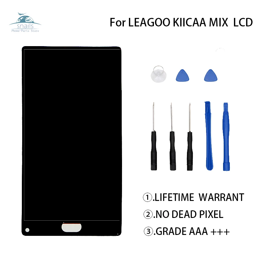 

5.5 inch Original For LEAGOO KIICAA MIX LCD Display Touch Screen Digitizer Assembly For LEAGOO KIICAA MIX Display Screen LCD