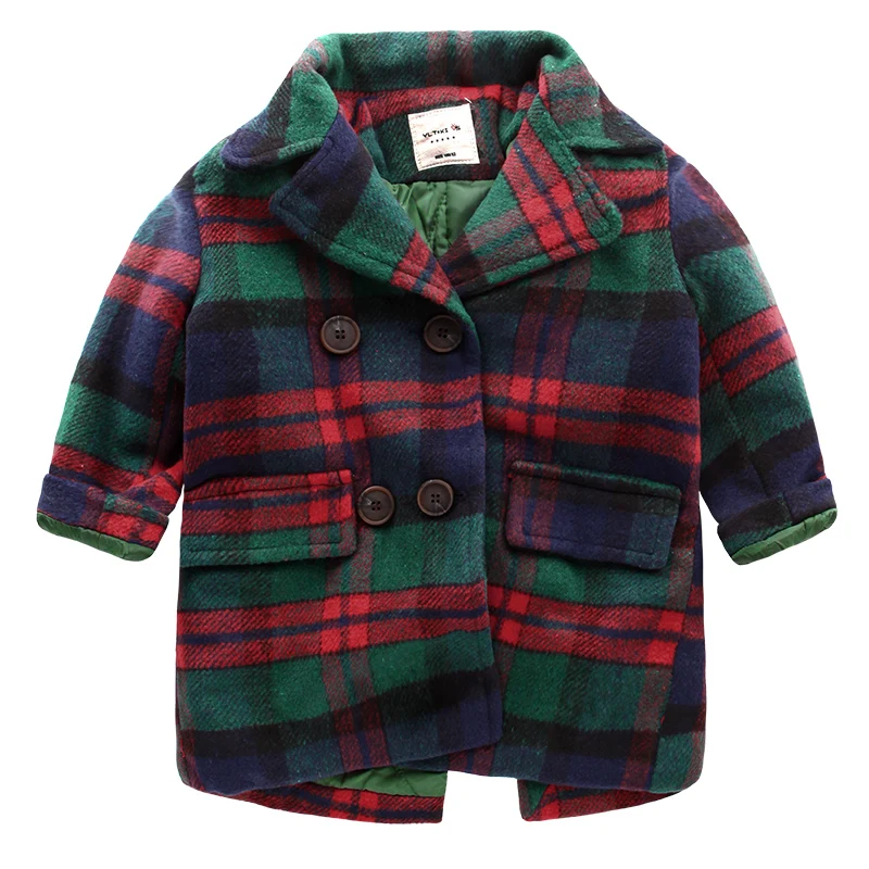 The boy quilted suit coat coat jacket 2016 new winter coat kids children U5565