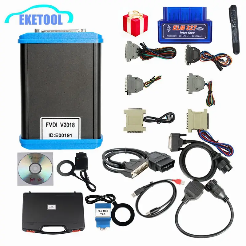 

New FVDI Original 18 Software FVDI Full Version Covers 2014 2015 Function ABRITES Commander Without Limited Car Diagnostic Tool