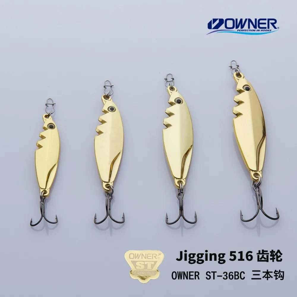 YAPADA Jigging 516 Gear 20 25 г усиленный тройной крючок 70 75 мм разноцветное перо