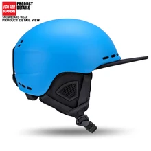 Лыжный шлем NANDN, ультралегкий и цельный, профессиональный шлем для сноуборда, мужской шлем для катания на коньках/скейтборде, много цветов 213