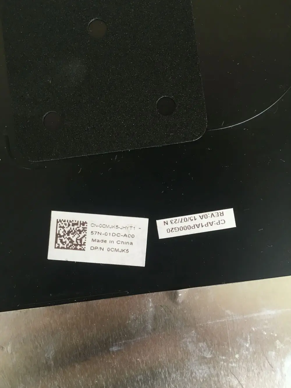 Чехол для ноутбука DELL Inspiron 5555 5558 0CMJK5 3558 Top Case G7HHP глянцевый черный