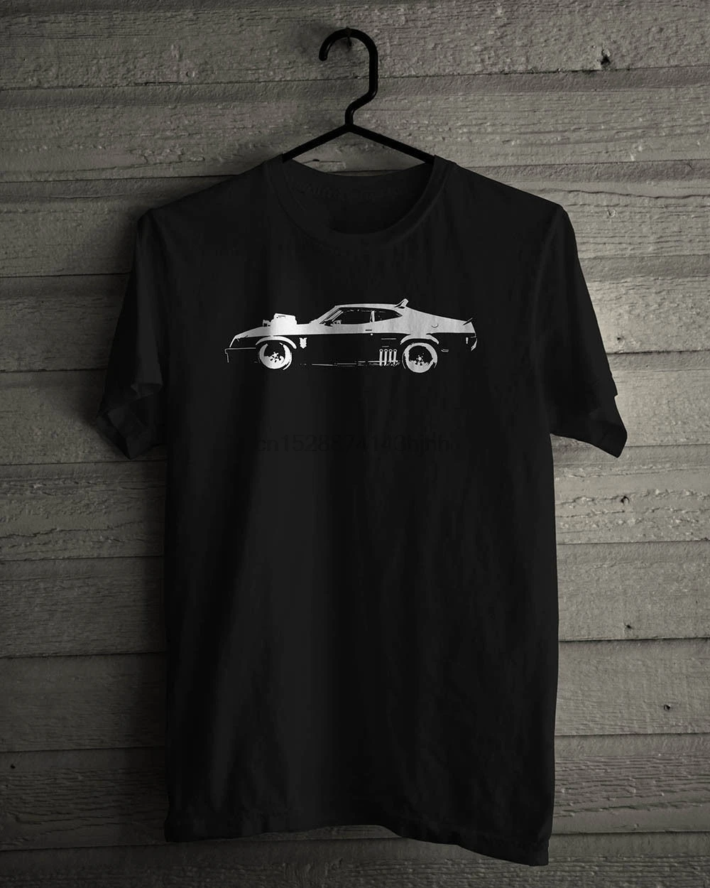 Модные новые футболки Mad Max Interceptor автомобильная графическая хлопковая черная