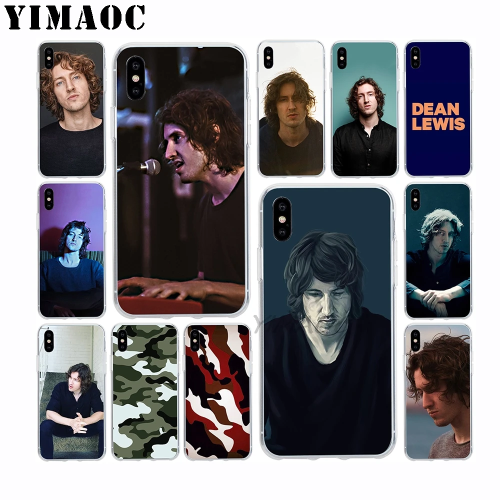 

YIMAOC Dean Lewis Singer Soft TPU Silicone Case for Apple Iphone Xr Xs Max X 10 8 Plus 7 6S 6 Plus SE 5S 5 7Plus 8Plus Cover