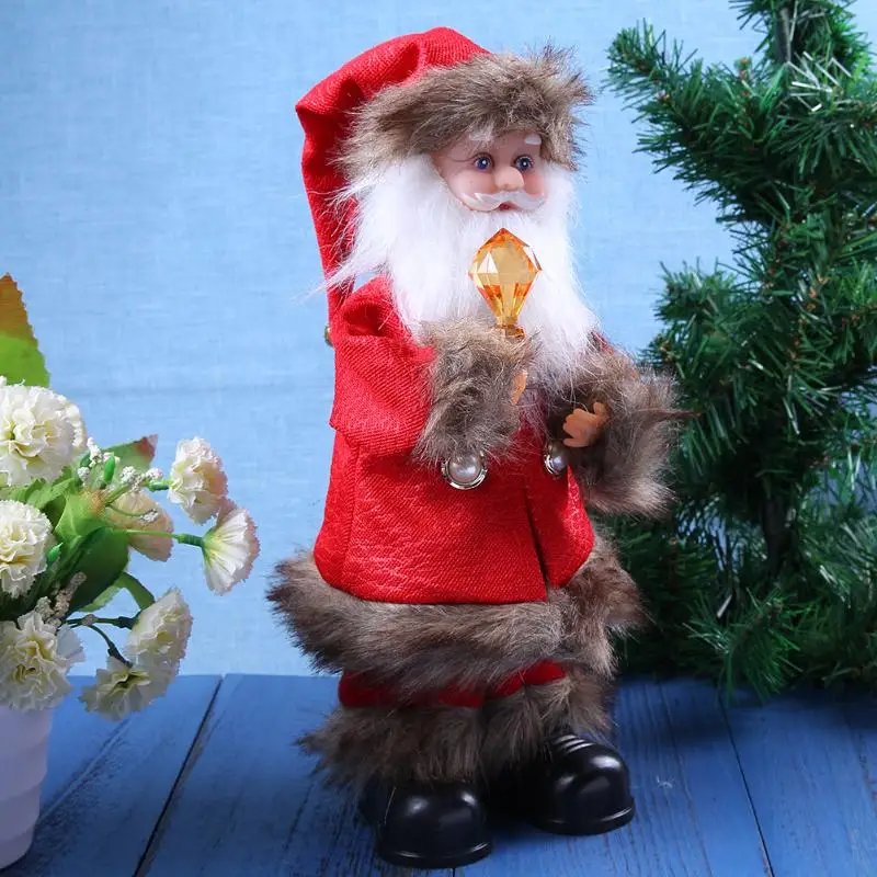

Electric Santa Claus Toys for Chiidren Dancing Singing Christmas Toys Christmas Ornament Gifts Christmas Decorations for Home