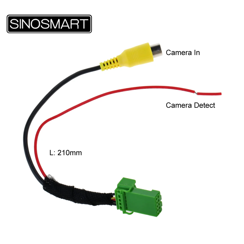 Кабель связи SINOSMART C5 5PIN для камеры заднего хода Suzuki Vitara 2016 2017 oem монитора без