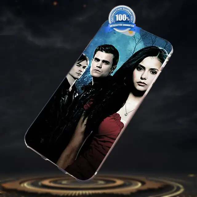 Soft Coque Damon The Vampire Diaries Printed Skin For Apple IPhone X 4 