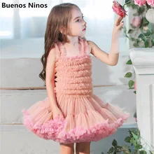 1-10 Years Old Two-layers Girls Slip Short Ball Gown Dress Mesh Tutu Dresses Children Party Princess Birthday Vestidos Summer 1-10 Years Old Two-layers Girls Slip Short Ball Gown Dress Mesh Tutu Dresses Children Party Princess Birthday Vestidos Summer