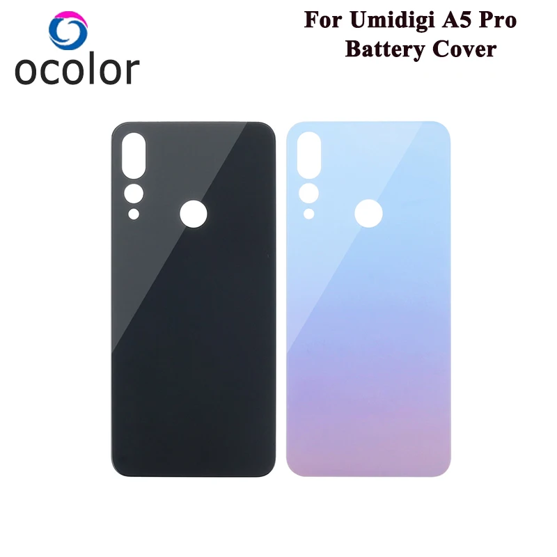 

ocolor For Umidigi A5 Pro Battery Cover 6.3'' Durable Protective Back Cover Case Replacement For Umidigi A5 Pro Phone