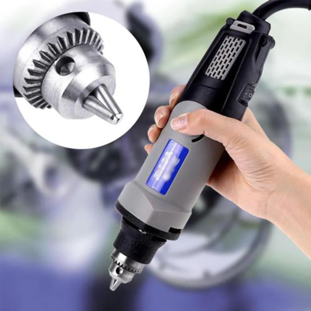 

Portable 220V 400W Electric Die Grinder Power Drill 6 Speed Rotary Grinding Tool