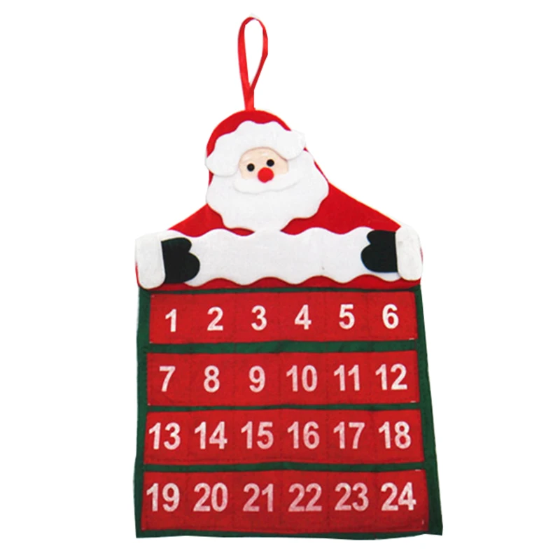New Year Merry Christmas Santa Claus Calendar Advent Christmas Tree New Year Merry Christmas Santa Claus Calendar Advent Christmas Tree