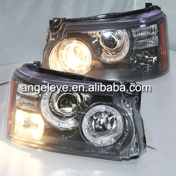 Для Land Rover Range Sport светодиодный фары ангельские глазки с HID 2010-2012 лет | Автомобили и