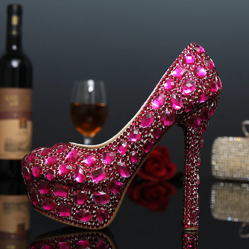 2018 Femmes Chaussures Vert Heel Sexy Heel Heel Heel 8 Strass Mariée Cristal 6cm Talon forme Cm 10cm 8cm Taille 8 Heel Plate 14cm Mariage 12cm Heel 3cm Rose De Heel Nous 5 3cm rrPTwx