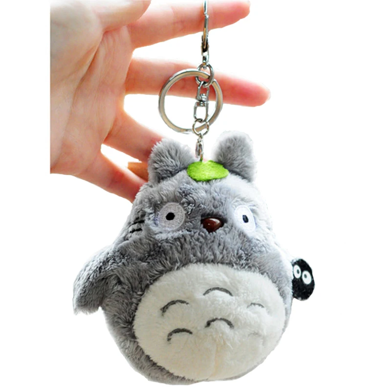 totoro keychain plush